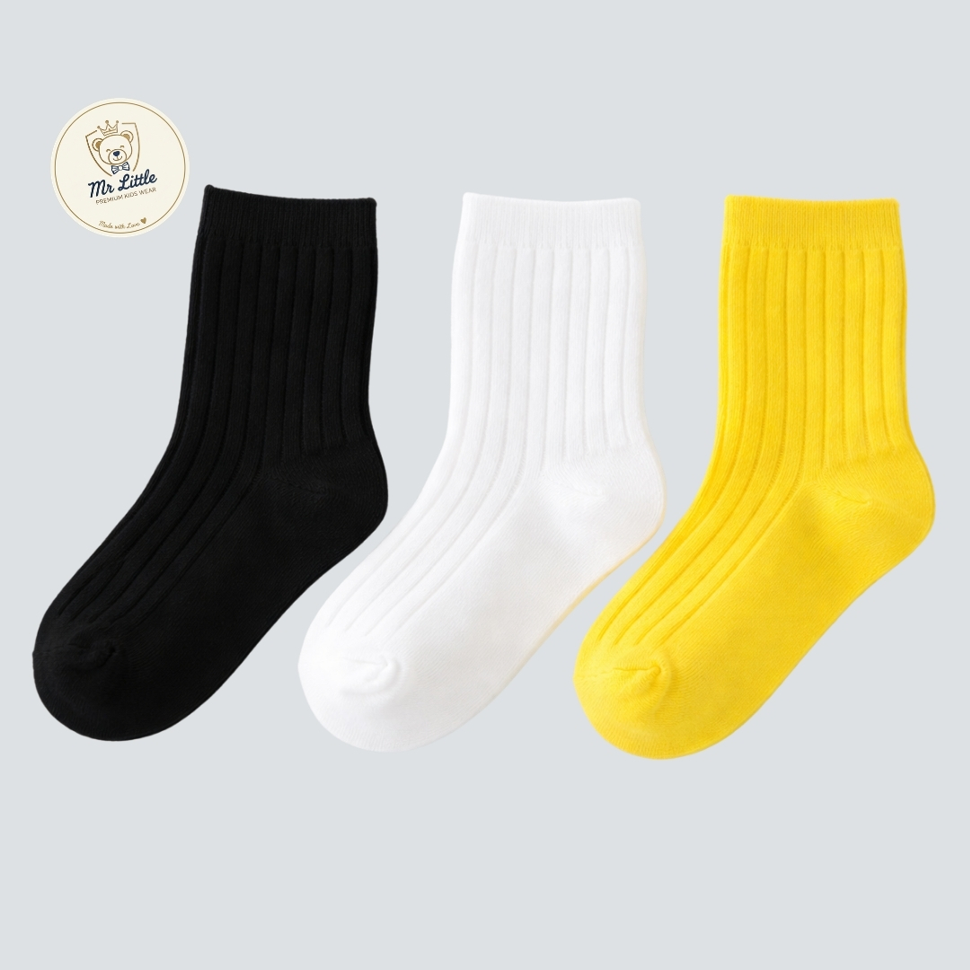 Kids Ribbed Socks - View 2