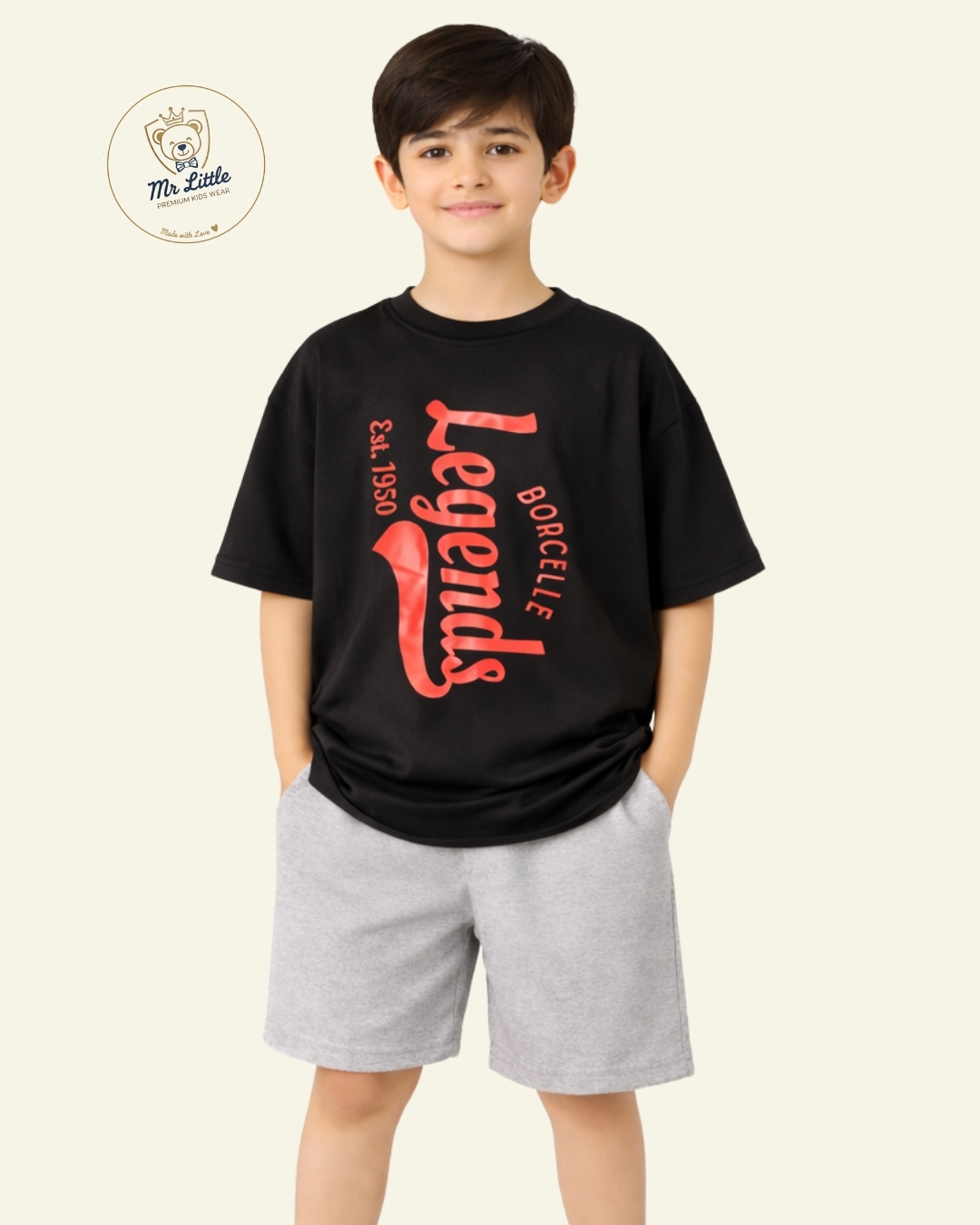 Legends Graphic T-Shirt – Black